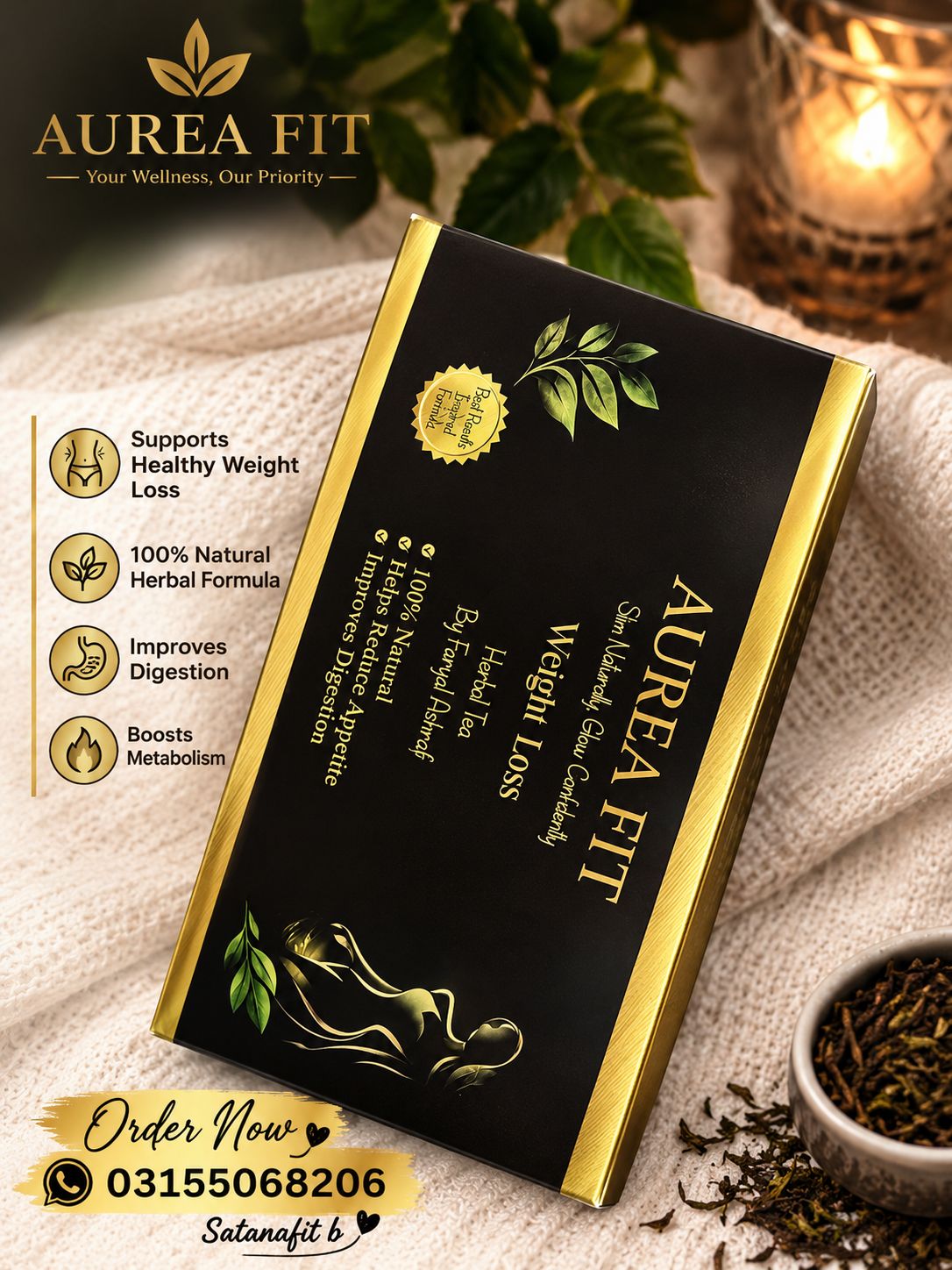 Aurea Fit Herbal Tea Bag
